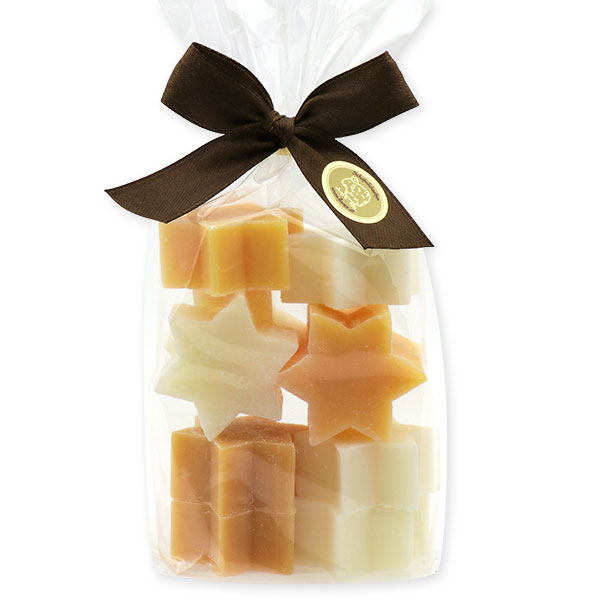 Sheep milk star soap 10x12g in a cellophane, Classic/swiss pine 