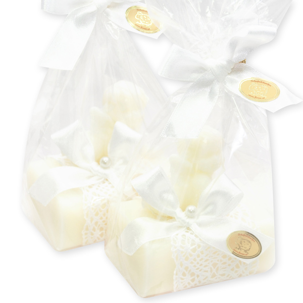 Sheep milk soap 100g, decorated with angel lying 20g in a cellophane, Classic 