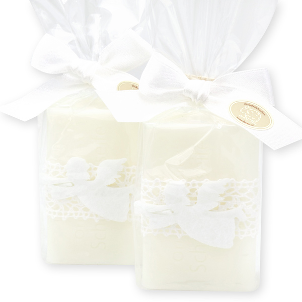 Sheep milk soap 100g, decorated with an angel in a cellophane, Classic 