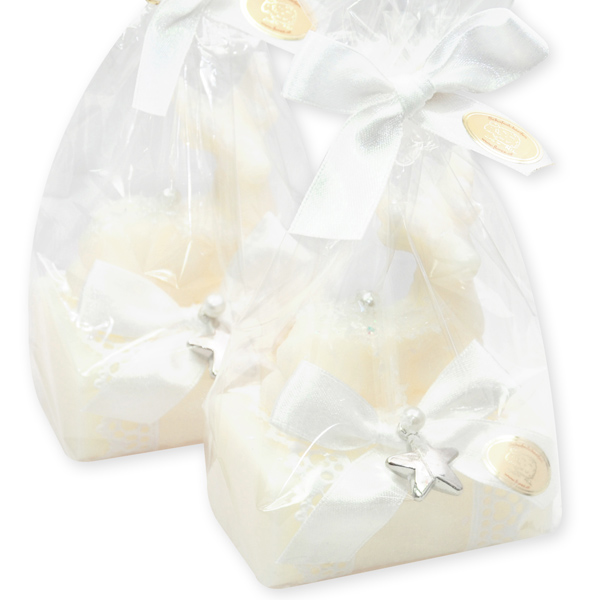 Sheep milk soap 100g, decorated with a deer 30g in a cellophane, Classic 