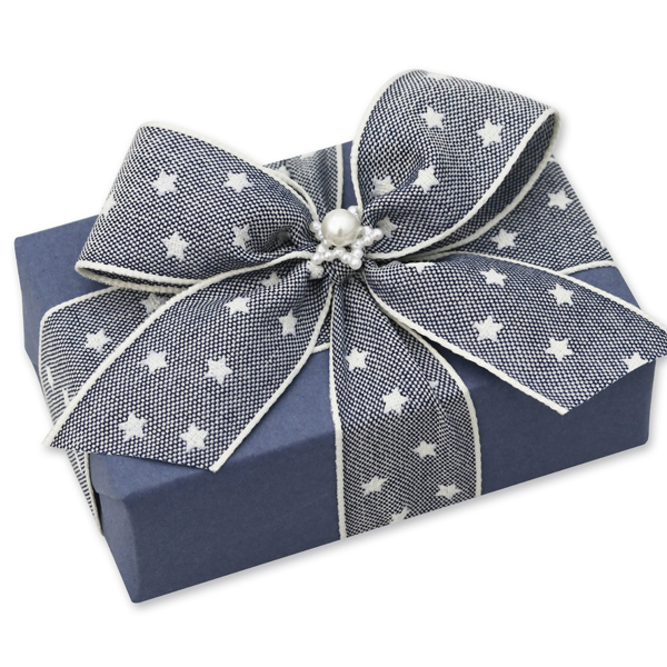 Schafmilchseife eckig 150g "Geschenkpäckchen", Eisblume 