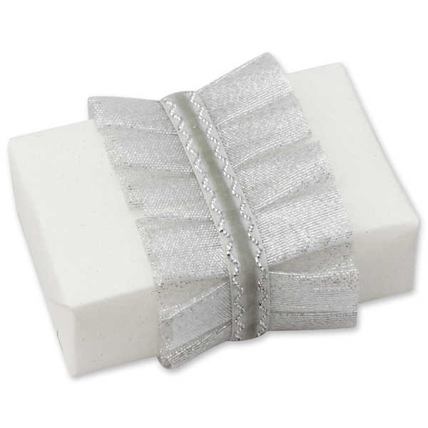 Sheep milk soap 150g "present", Christmas Rose White 