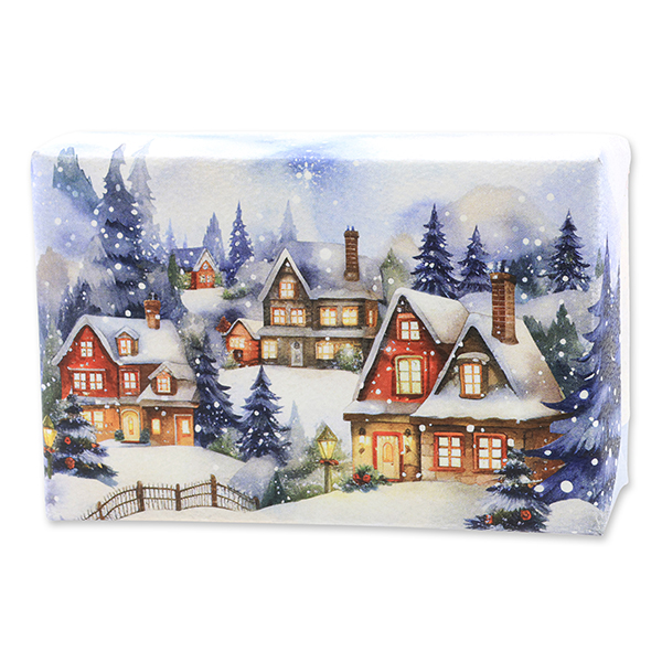 Sheep milk soap 150g Swiss pine "Christmas magic motif 4" 