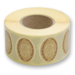 Aufkleber "Schafmilchseife", 1000 Stk. 