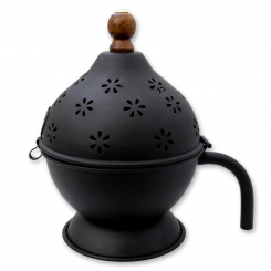 Incense vessel with handle 11cm, for a charcoal 