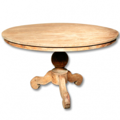 Tisch rund Floris rustiek Ø130 2 teilig 