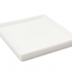 plate white 16,7cm x 16,7cm x 2cm 