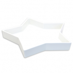 Star bowl porcelain 23,5x4cm 