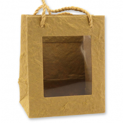 Paper bag 8x5,5x10cm, brown 