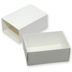 'Schublade' groß - Schubkarton weiß 