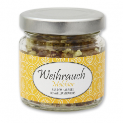 Incense mix 60g in glass jar, "Melchior" 
