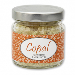 Incense 60g in glass jar, "Copal" 