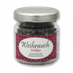 Incense mix 30g in a glass jar, "Vatikan" 