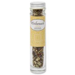 Incense mix 35g in a high glass jar, "Gloria" 
