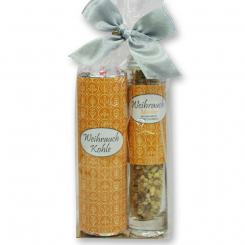 Incense set in a cellophane bag, Incense mix "Melchior" 