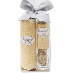 Incense set in a cellophane bag, Incense mix "Sonnentanz" 