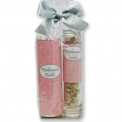 Incense set in a cellophane bag, Incense mix with swiss pine 