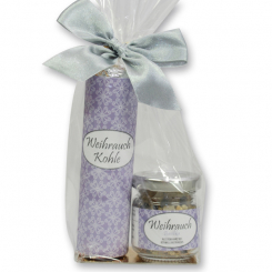 Incense set in a cellophane bag, Incense mix "Basilika" 