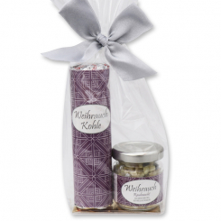 Incense set in a cellophane bag, Incense mix "Rauhnacht" 