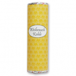 Räucherkohle Ø 40mm, "Motiv Gute Laune" 