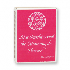 Zündhölzer klein, "Motiv Weihrauch mit Rosenblüten" 