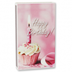 Zündhölzer groß, "Happy Birthday" 