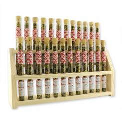 Aufsteller Holz befüllt mit Weihrauchmischung 18g in der Phiole, Schutzengel 