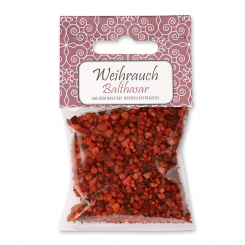 Weihrauchmischung 25g im Cello mit Kärtchen, Balthasar 
