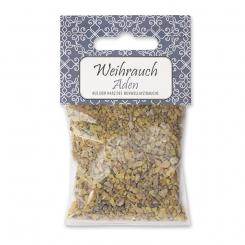 Weihrauch 25g im Cello mit Kärtchen, Aden fein 