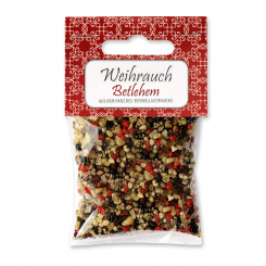 Weihrauchmischung 25g im Cello mit Kärtchen, Betlehem 