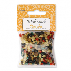 Weihrauchmischung 25g im Cello mit Kärtchen, Paradies 