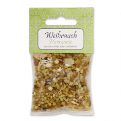 Weihrauchmischung 25g im Cello mit Kärtchen, Harmonie 