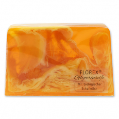 Handmade glycerin-soap 90g in cello, Sandalwood 