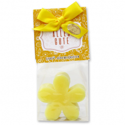 Schafmilchseife Margerite 75g in Cello "Alles Gute", Grapefruit 