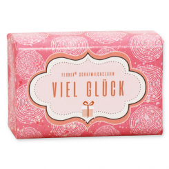 Sheep milk soap 100g "Viel Glück", Peony 