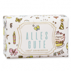 Sheep milk soap 100g "Alles Gute", Lemon 