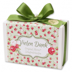 Sheep milk soap 150g in a box "Vielen Dank", Verbena 