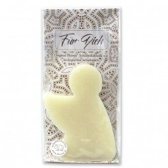Sheep milk soap angel 114g in a cellophane "Für Dich", Classic 