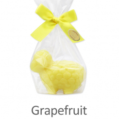 Sheep milk soap sheep Lina 75g, in a cellophane, Grapefruit 