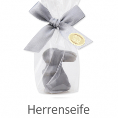 Sheep milk soap rabbit 23g, in a cellophane, Soap for men 