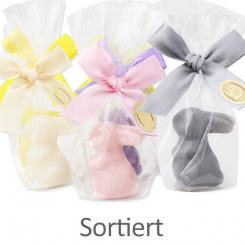 Sheep milk soap rabbit 23g, in a cellophane, sorted 