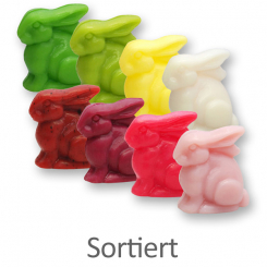 Schafmilchseife Zwerghase 40g, sortiert 