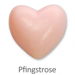 Sheep milk soap heart lucky 150g, Peony 