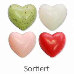 Sheep milk soap heart lucky 150g, sorted 
