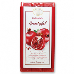 Soap bar 100g in a cellophane, Pomegranate 