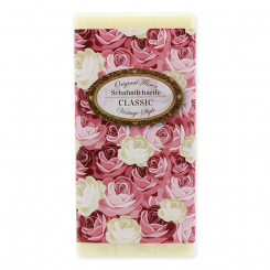 Sheep milk soap bar 100g "Vintage motif 151", Classic 