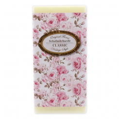 Sheep milk soap bar 100g "Vintage motif 195", Classic 