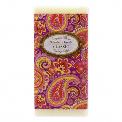 Sheep milk soap bar 100g "Vintage motif 34", Classic 