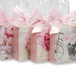 Schafmilchseife eckig 100g in Cello, sortiert 