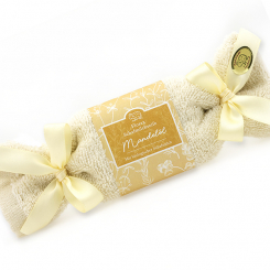 Sheep milk soap 100g in a washcloth "Florentine", Almond oil 